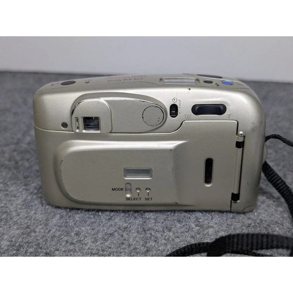Yashica Kyocera Elite 105 Zoom 35mm Film Point & Shoot Camera TESTED READ